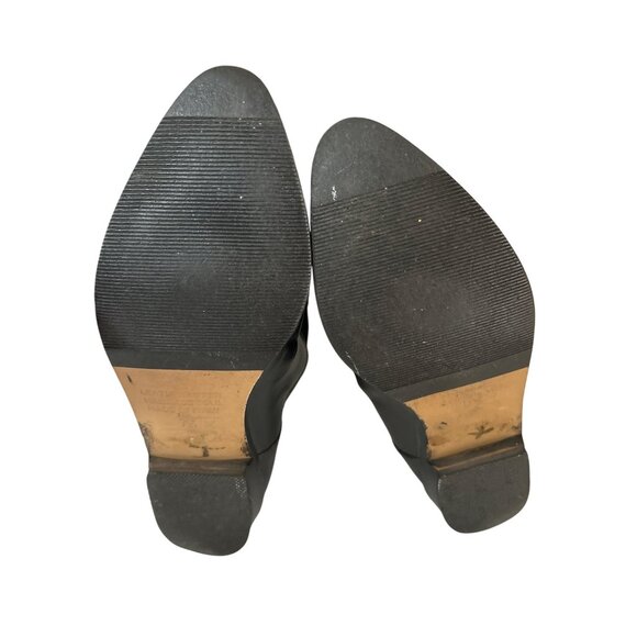 Vaneli Women's Vintage Black Patent Leather Tall Riding Boots Size 7.5 - Picture 7 of 9